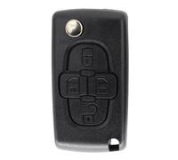 Coque De Clé De Voiture De Remplacement, 4 Boutons, pour Peugeot 807 pour Citroen C8 2002 - 2014, HU83 CE0523