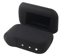 Coque de e voiture en silicone pour Starline A93 A63 version russe, coque de protection antidérapante avec découpes précises, bouclier pour conduite quotidienne (noir)