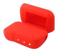 Coque de e voiture en silicone pour Starline A93 A63 version russe, coque de protection antidérapante avec découpes précises, bouclier pour la conduite quotidienne (rouge)