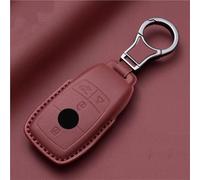 Coque de clé de Voiture Étui Protection Voiture télécommande 4 Boutons pour AMG Compatible avec Les modèles Classe E pour GLC pour CLA W222 W223 W212 W204 Accessoires Inclus.(A1 Red)