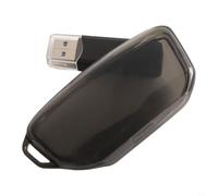 Coque de e voiture noire transparente pour X1 / iX1 / iX/pour XM / X6 / i7 / 7 Series avec bouton-poussoir, remplacement direct pour Protec