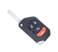 Coque De Clé De Voiture Pliable 2/3/4 Boutons pour Jeep pour Wrangler pour Rubicon pour Sahara JK JL 2018 SIP22(4 Buttons)