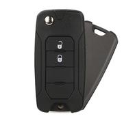 Coque De Clé De Voiture Pliable SIP22 2/3/4 Boutons pour Jeep pour Wrangler pour Renegade 2015 2016 2017 2018 JHVVBFWF(2 Buttons)