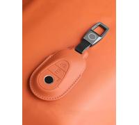 Coque de Clé de Voiture pour Benz C-Class W206 2021-2022, Portable Voiture Clé Protection Étui Telécommande Clé Protecteur Accessoires,Einheitsgröße-C Orange