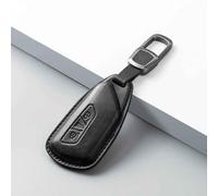 Coque de Clé de Voiture pour VW Golf 8 Golf 8.5 2020-2025, Portable Voiture Clé Protection Étui Telécommande Clé Protecteur Accessoires,Einheitsgröße-A Black