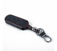 Coque de n cuir avec porte-clés pour télécommande Mazda 2 3 5 6 CX5 CX7 offrant un ajustement fiable et une prévention des rayures