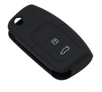 Coque de clé en silicone pour Fiesta, Focus, B-Max, C-Max, Eco Sport, Galaxy, S-Max, Falcon et Territoire avec télécommande E 3 boutons