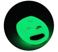 Coque de F pour clé 3 boutons Auto Silicone Cover de Finest Folia Nachtleuchtend