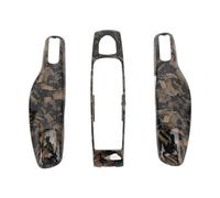 Coque de clé Intelligente ABS pour télécommande sans clé 911 718 Argent - Protection Antichoc et Anti - Rayures, Installation Facile (Grain de Bois)