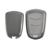 Coque de clé noire transparente pour véhicules Cadillac à bouton-poussoir, compatible avec XT4 2019-2023, XT5 2017-2023, XT6 2020-2023, CT6, Escalade, ATS, XTS