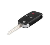 Coque De Clé Pliable 3/4 Boutons sans Clé pour Mitsubishi pour Galant pour Eclipse Et pour Lancer(3 Buttons)