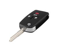 Coque De Clé Pliable Et Rabattable sans Clé pour Mitsubishi pour Galant pour Eclipse Et pour Lancer 3/4 Boutons(4 Buttons)