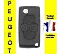 Coque de cle plip 4 BOUTONS Peugeot Citroen CE0523