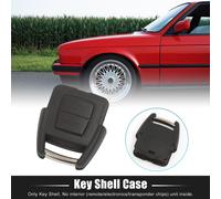 Coque de Clé Plip Télécommande Plastique Sans Lame 2 Boutons pour Vauxhall pour Astra G Zafira Vectra C