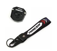 Coque de Clé Porte-clés de moto pour Tracer 900 700 GT MT09 2016-2022, couvercle de protection, étui de protection(Black 1 set)