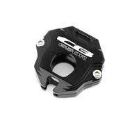 Coque de Clé Pour CB650R CNC Étui Clé De Moto, Coque, Badge Brodé, Porte-clés(A Black)