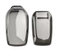 Coque de clé pour Cross Venza Sienna - Coque de rechange noire transparente pour modèles à bouton-poussoir (Trans Black)