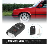 Coque de clé pour Dodge Journey pour Chrysler 300 Plip Télécommande 5 Boutons avec Lame M3N-40821302 Boîte Rechange