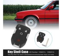 Coque de clé pour GMC Acadia Prox Plip Télécommande 4 Boutons avec Lame 13584513 Boîte Rechange