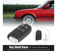 Coque de clé pour Jeep Grand Cherokee Plip Télécommande 5 Boutons avec Lame M3N-40821302 Boîte Rechange