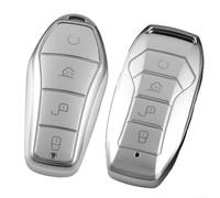 Coque de clé pour Toyota et modèles BYD, protection anti-rayures pour clé Han EV, Atto 3, pour Song Plus DM i EV (D)