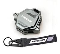 Coque de Clé Pour TRACER 7 / GT 9 2013-2022 Accessoires moto Étui pour clé Coque Porte-clés(A Set Grey-TRACER)