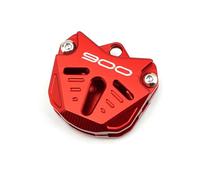 Coque de Clé Pour Z 900 Z900SE 2017-2024 Coque de clé CNC Housse Porte-clés(A Red)