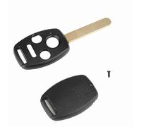 Coque de clé télécommande de Voiture à 3 ou 1 Boutons, étui de Remplacement en Plastique ABS Durable pour Accord CRV Pilot 2003 2013 Noir