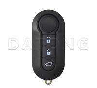 Coque De Clé Télécommande Universelle Sip22,Pour Fiat 500 Panda Punto Bravo Stilo Ducato Citroen Jumper Boxer - Type P W-Shell