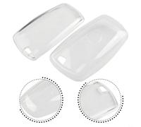 Coque de clé transparente compatible avec les clés de démarrage à bouton-poussoir BMW, plusieurs générations, y compris les plateformes F-Series et E-Series