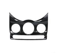 Coque de console centrale en fibre de carbone ABS pour MINI F55 F56 2014 2023, protège des rayures, facile à appliquer avec du ruban adhésif