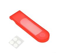 Coque de console en silicone pour Xiaomi 4 Ultra électrique - Étanche et anti-poussière - Avec panneau anti-rayures - Protection d'écran transparente et résistante à l'humidité - Rouge et noir (rouge)