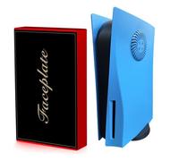 Coque de Console PS5 Haut de Gamme Couvercle de Plaque Frontale PS5 avec Fenêtre de Ventilation Circulaire Innovante