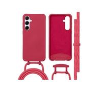 imoshion Coque de couleur avec cordon amovible pour Samsung Galaxy A55 - Raspberry