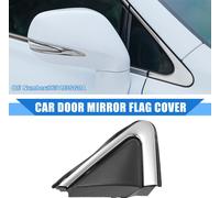 Coque De Drapeau De Rétroviseur De Porte Compatible pour Nissan Sentra, Côté Droit Noir
