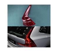 Coque de feu arrière transparente en plexiglas pour Volvo XC60 2019 2020 2021, remplacement de la lentille d'origine(Right)
