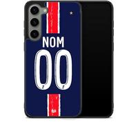 Coque de Foot Paris Personnalisable Domicile 2024-2025, Maillot de Football avec Nom et Numéro, Protection Silicone Renforcée Compatible pour Le Samsung Galaxy S20 FE