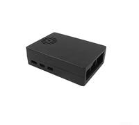 Coque de gestion thermique passive pour Raspberry Pi 5 fabriquée à partir d'alliage d'aluminium avec quatre piliers métalliques fixes et coussinets thermiques à haute conductivité (sans ventilateur B)