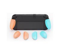Coque de jeu confortable, design ergonomique pour un matériau léger et optimal, pour NS Switch 2, noir, bleu ou rouge, 1 pièce