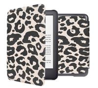 imoshion Design Slim Hard Case Sleepcover pour Amazon Kindle (2024) / Amazon Kindle (2022) 11th gen - Leopard