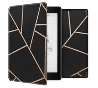 imoshion imoshion Design Slim Hard Case Sleepcover pour Kobo Aura One Black Graphic Multicolore
