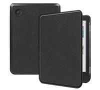 imoshion Étui de liseuse portefeuille Slim Hard pour Kobo Clara Colour / BW - Noir