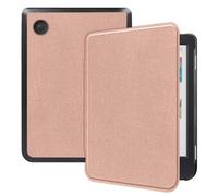 Etui de liseuse portefeuille Slim Hard pour Kobo Clara Colour / BW - Rose Doré