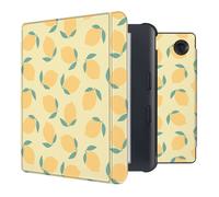 imoshion imoshion Design Slim Hard Sleepcover avec support Kobo Libra Colour Citrus Dream Multicolore