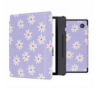 imoshion imoshion Design Slim Hard Sleepcover avec support Kobo Libra H2O Flowers Distance Multicolore