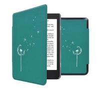 imoshion imoshion Design Slim Hard Case Sleepcover Kobo Nia Green Dandelion Multicolore