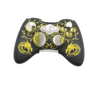 Coque de Manette en Silicone Jaune pour 360 Controller, Protection | Pose et Retrait Faciles, Couverture Intégrale, Accessoire Gaming pour Pte Manette et Habillage