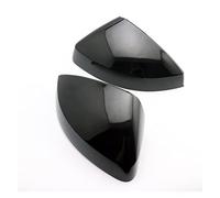 Coque de Miroir latérale de Porte Housse De Rétroviseur pour Audi A3 S3 8V RS3 2013 2014 2015 2016 2017 2018 2019 Rearview Mirror Cover Cap (Color : Schwarz)