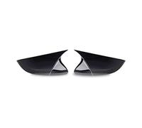 Coque de Miroir latérale de Porte pour Megane 3 MK3 ABS Plastique Chauve-Souris Aile Miroir Couvre Casquettes Rétroviseur Étui Couverture Voiture Accessoires Rearview Mirror Cover Cap