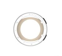 Coque de montre en métal pour Amazfit Active2, avec pare-chocs robuste et coque arrière, coque blindée résistante aux chocs, pour les activités sportives de plein air (argenté)